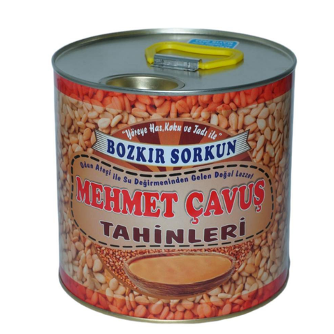 Mehmet Çavuş Kepekli Bozkır Tahini Teneke Kutu Net 1800 gr.